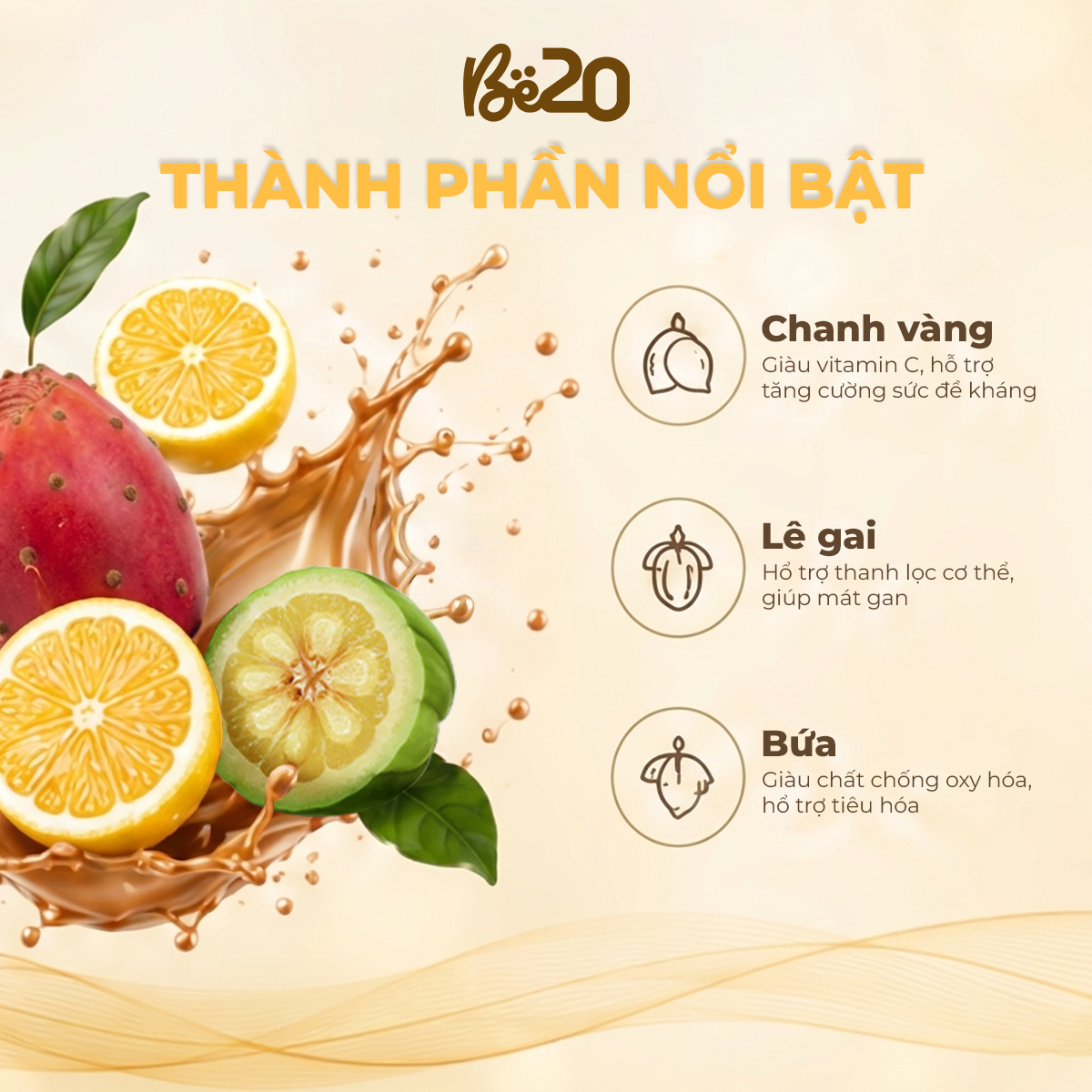Cà phê Chanh Tây túi 10 gói