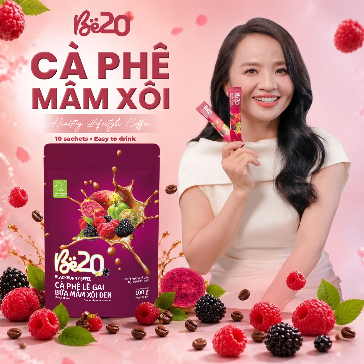 Cà phê Lê Gai Bứa Mâm Xôi Đen